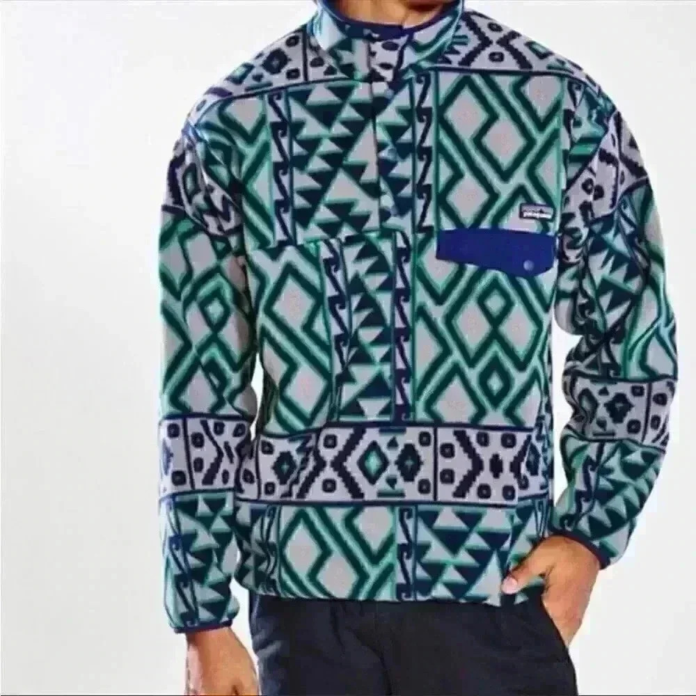 PATAGONIA | Snap-T Pullover | Sz Men XS or Women S | EUC | RARE print